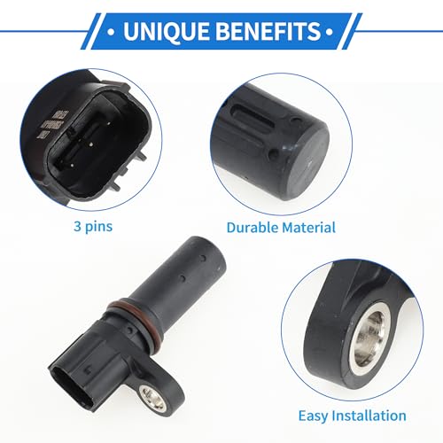 VekAuto 1 Pc Crankshaft Position Sensor for Honda Accord EX, LX 2.4 2003-2007 Sturdy Metal Plastic Black Engine Crank CKP Sensor - Image 3