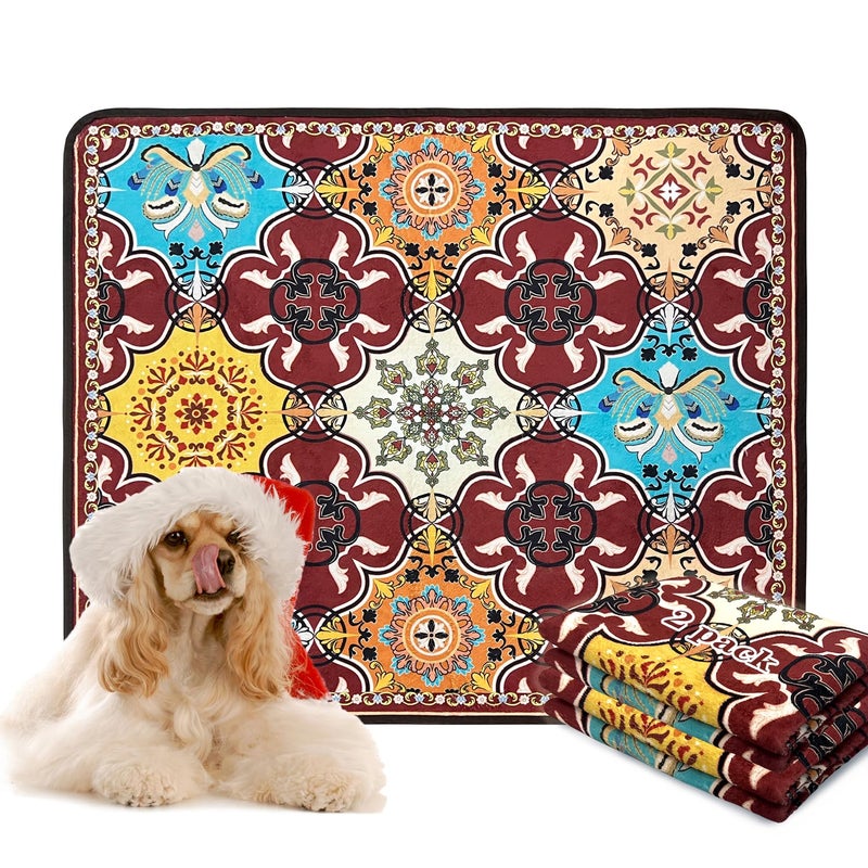 Qeils Washable Pee Pads for Dogs, 2 Pack Reusable Puppy Pads 36"x41" Super Absorbent Leakproof Dog Training Pads, Non-slip Potty Pads for Crate, Floor, Couch, Whelping Pads Litter Mat Puppy Supplies - Image 1