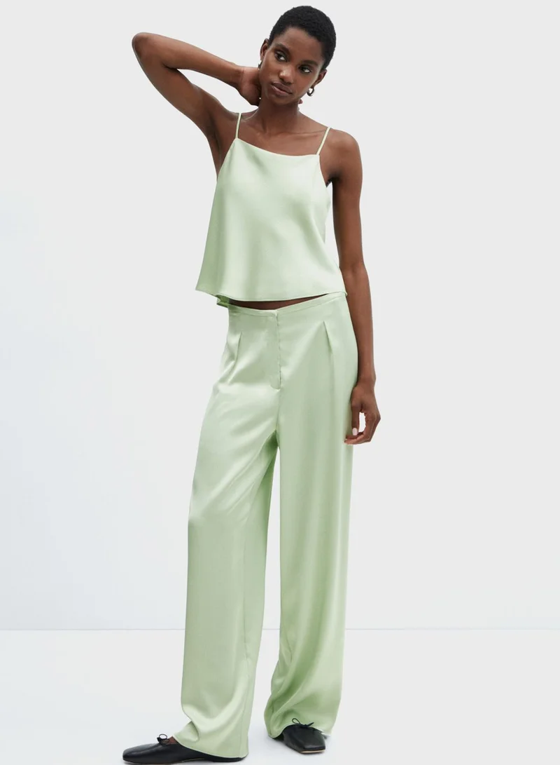 MANGO High Waist Pants