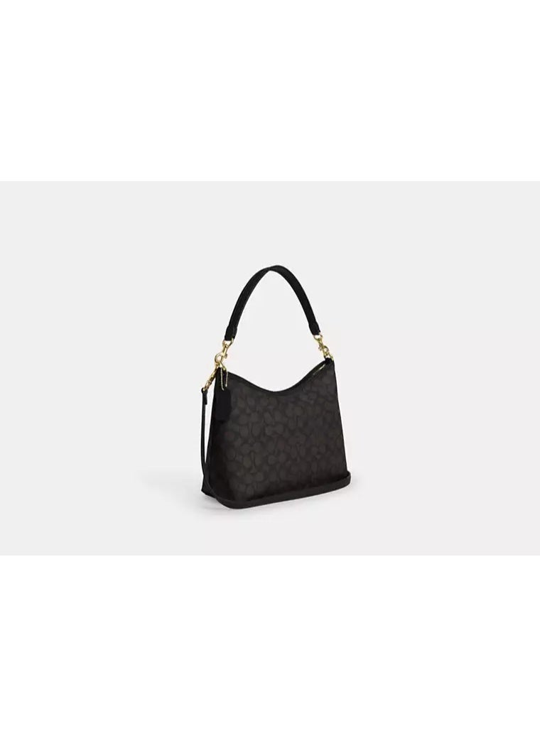 coachoutlet Laurel shoulder bag in a distinctive fabric by Coach - Image 3