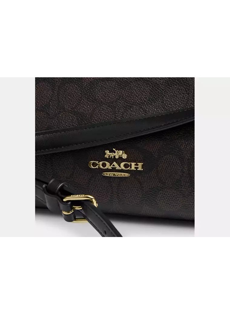 coachoutlet Laurel shoulder bag in a distinctive fabric by Coach - Image 5