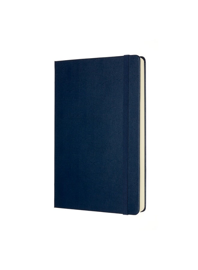 MOLESKINE Large Notebook Plain Pages Sapphire Blue Soft Cover 192 Pages - Image 2