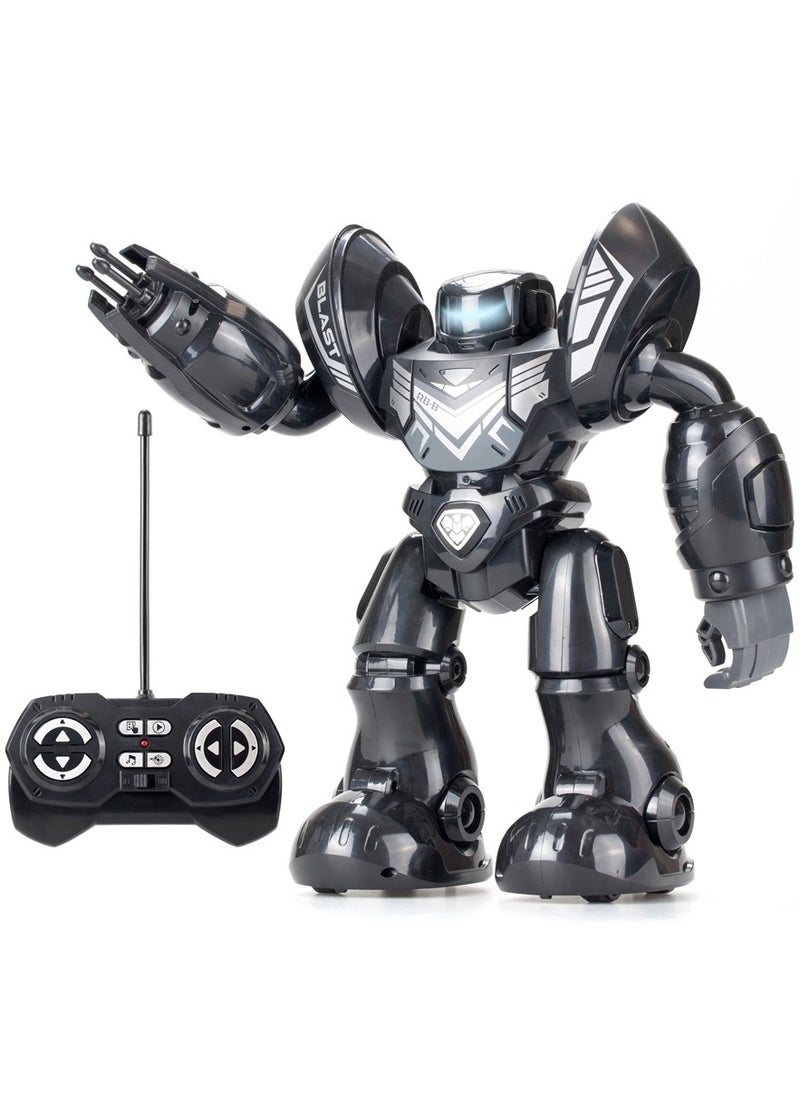 Ycoo - Silverlit YCOO Programmable Robot Toy 34cm Tall, LED Face BLACK for Ages 5+ - Image 1