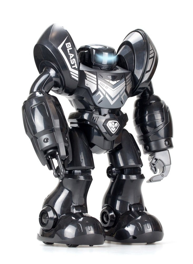 Ycoo - Silverlit YCOO Programmable Robot Toy 34cm Tall, LED Face BLACK for Ages 5+ - Image 1