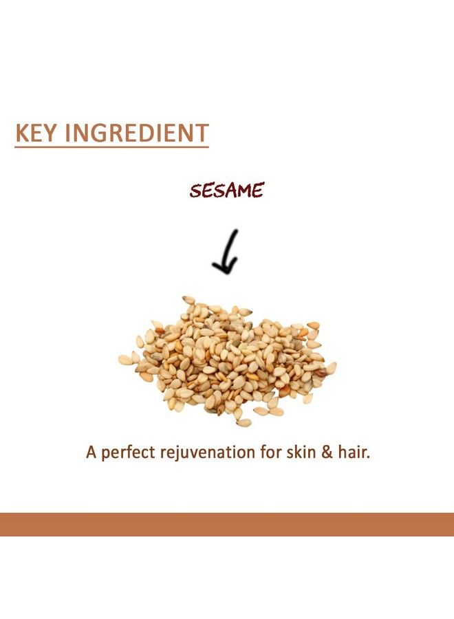 Aroma Treasures Cold Pressed Sesame Vegetable Oil For For Skin & Hair 200Ml - Image 3