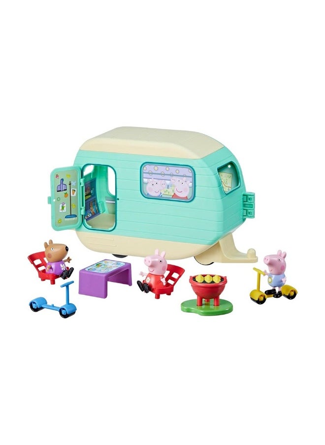 Peppa Pig Peppa Pig Peppa'S Caravan Playset (10 Pieces)  - Image 2