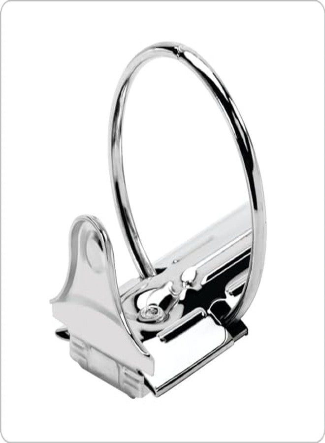 Cardinal Economy 3-Ring Binders, 1", Round Rings, Holds 225 Sheets, ClearVue Presentation View, Non-Stick, White, Carton of 12 (90621) - Image 4