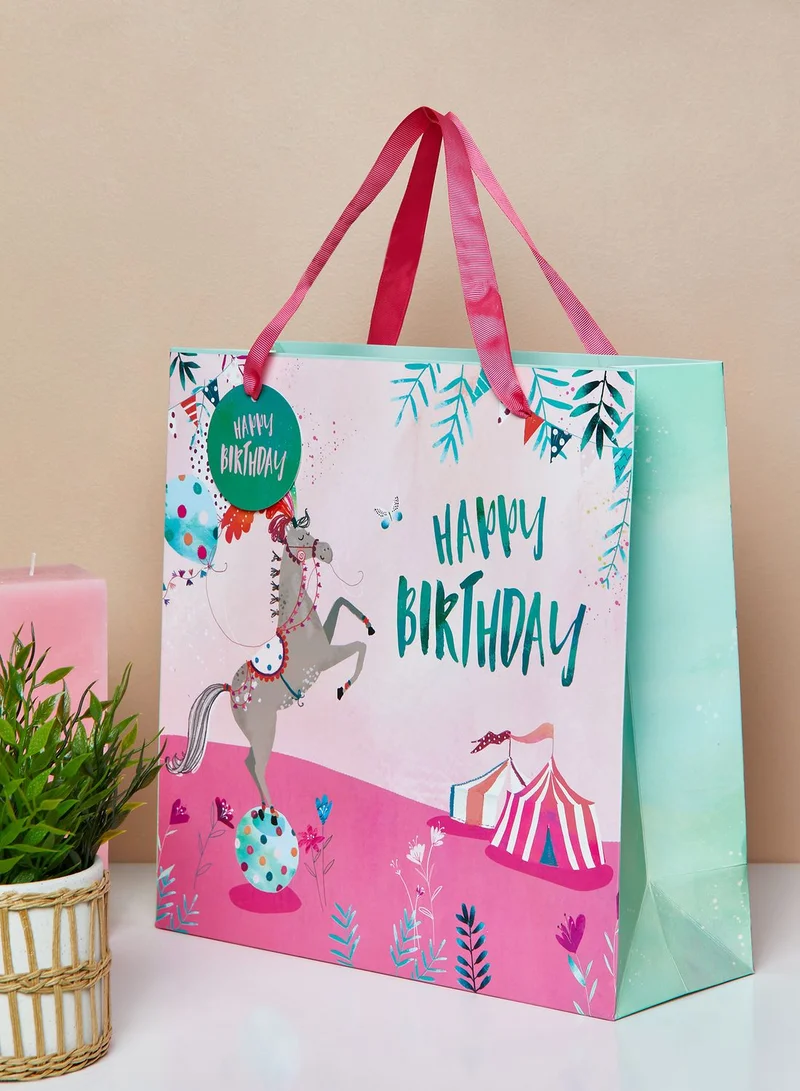 Jack & Lily Circus Large Gift Bag