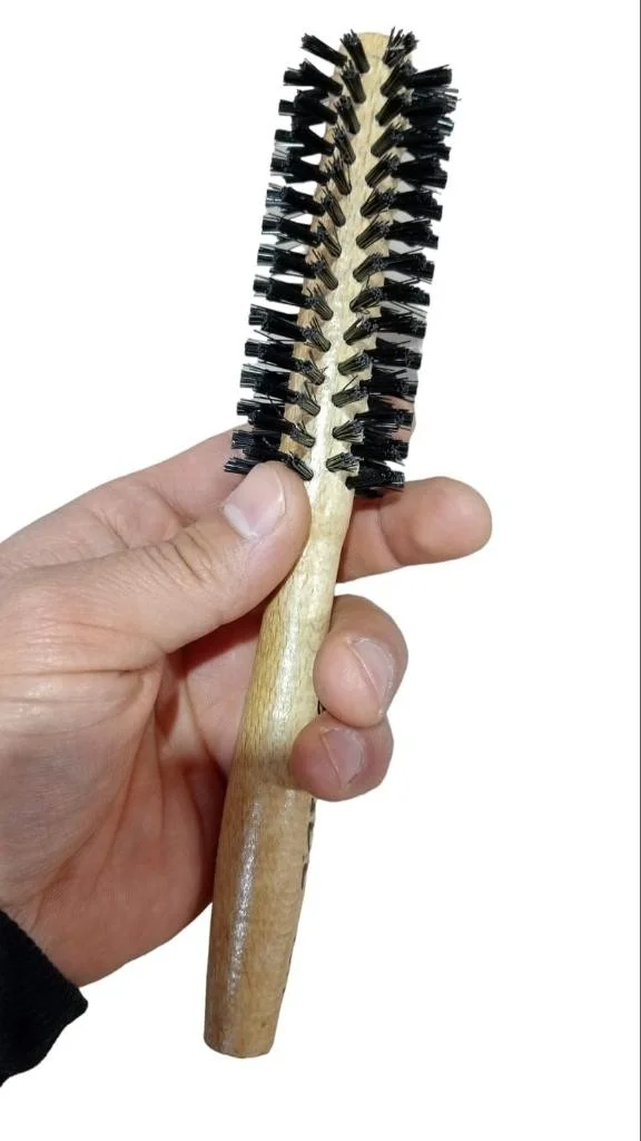 دي زي سي كوزنلر أفم Dzc Cousins ​​Avm Wooden Hair Brush Blow Dryer Comb Gift Party Professional