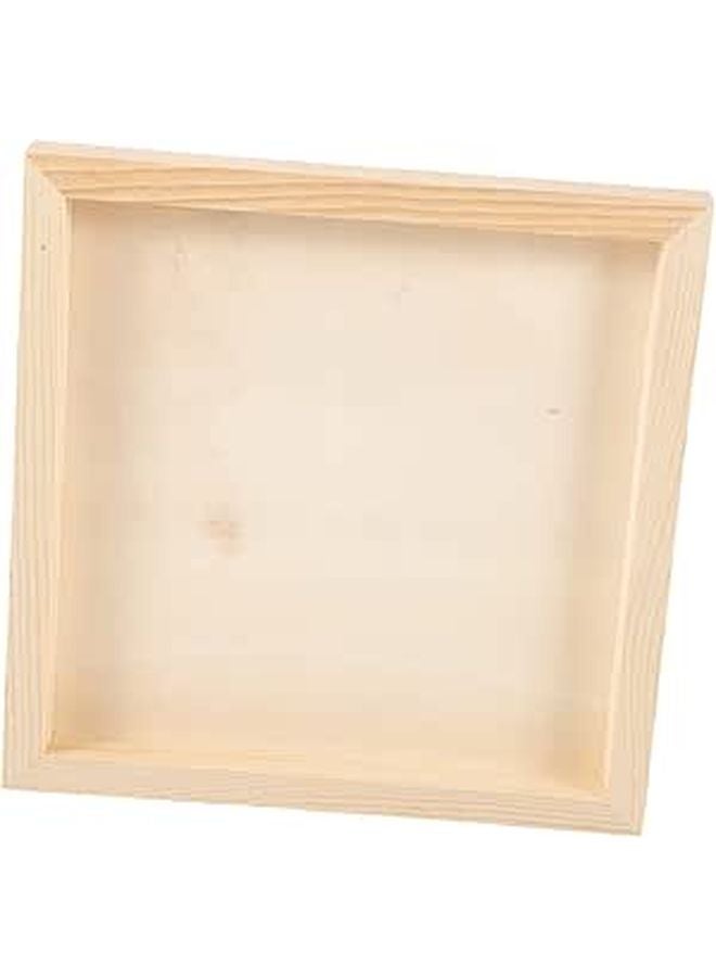 Wooden Clay Picture Frame for Children Simple Elegant Art Frame for Boys and Girls - Image 1