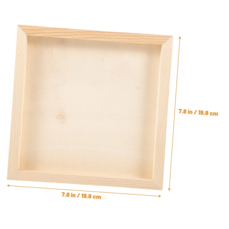 Wooden Clay Picture Frame for Children Simple Elegant Art Frame for Boys and Girls - Image 3