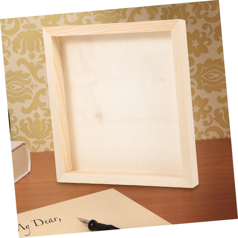 Wooden Clay Picture Frame for Children Simple Elegant Art Frame for Boys and Girls - Image 4