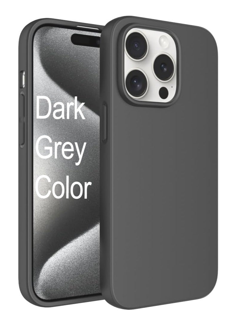 BORTONY iPhone 16 Pro Case 6.3 inch Liquid Silicone Case iPhone 16 Pro Cover Gel Rubber Soft Silky Touch Shockproof Thin Protective Cover for Apple iPhone 16 Pro - Image 1