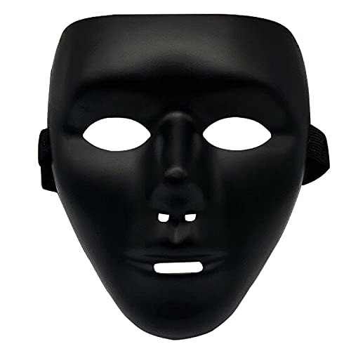 SZCXTOP Halloween Fancy Dress Masks for Kids AdultsFull Face Anonymous Street Dance Ghost Step Cosplay Masquerade Mask - Image 1