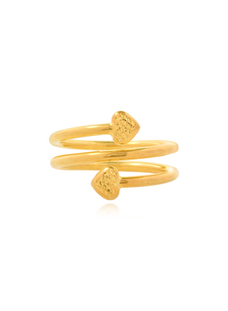 BAFLEH JEWELLERY Symbol of Love & Prestige: 21K Gold Rings - Image 1