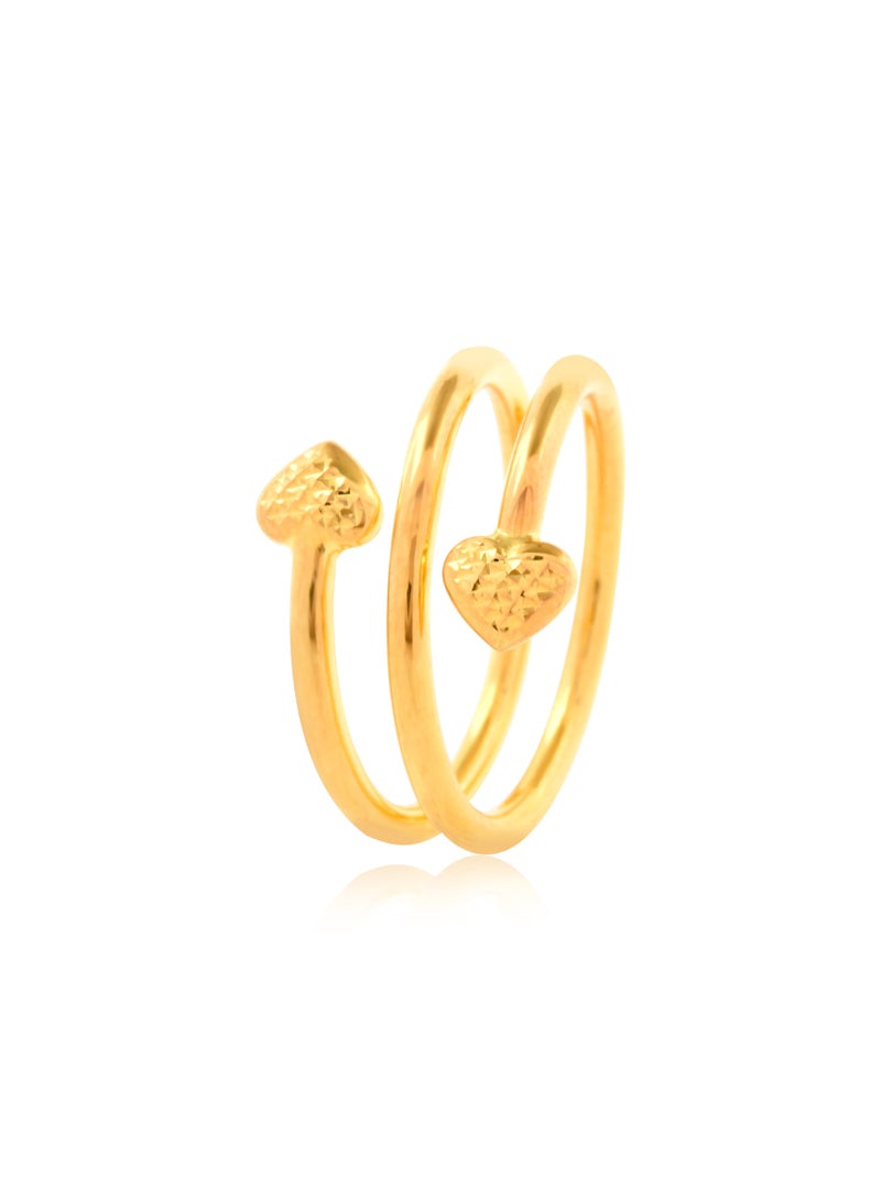 BAFLEH JEWELLERY Symbol of Love & Prestige: 21K Gold Rings - Image 3