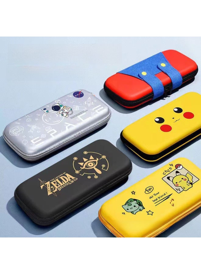 general Nintendo Switch Storage Bag Ns Protective Case Oled Storage Box Hard Case Portable High-looking Switch Bag-Model:Astronaut White - Image 3