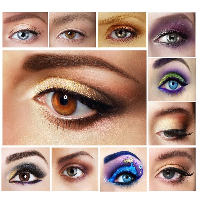 Onwon 120 Colors Makeup Eyeshadow Palette Natural Nude Matte Shimmer Glitter Pigment Eye Shadow Pallet Waterproof Smokey Professional Cosmetic Beauty Kit Set - Image 5