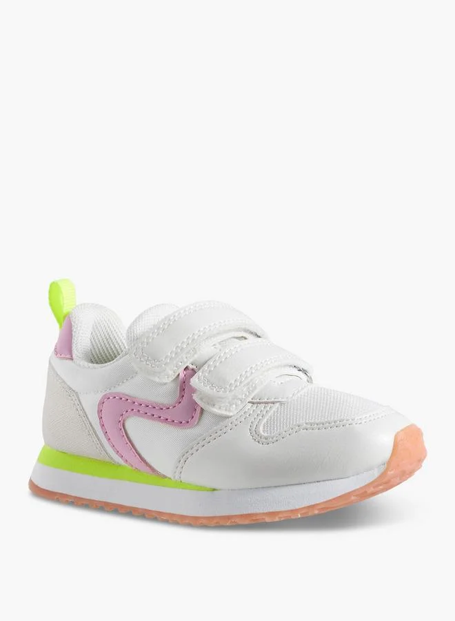 JUNIORS Girls Hook & Loop Sneakers