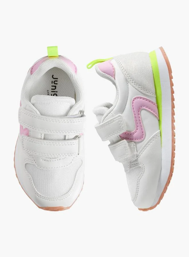 JUNIORS Girls Hook & Loop Sneakers
