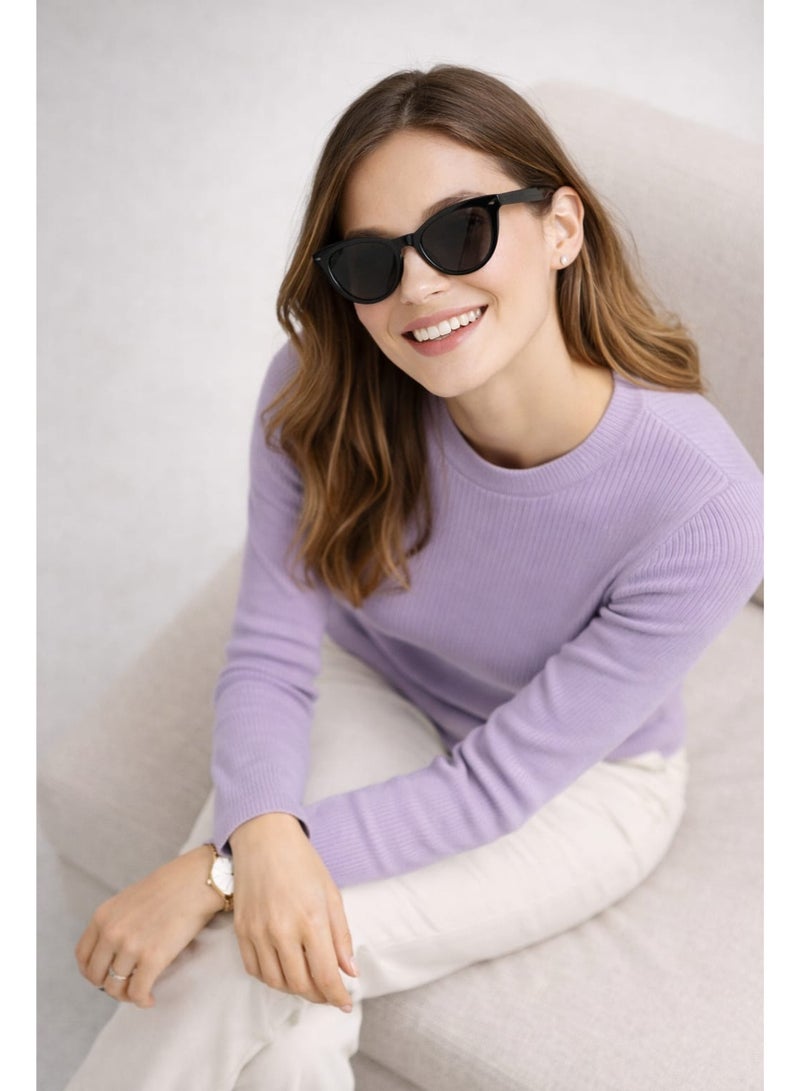 Don't Call Me Jennyfer Women Ribbed Crew Neck Sweater - Image 3