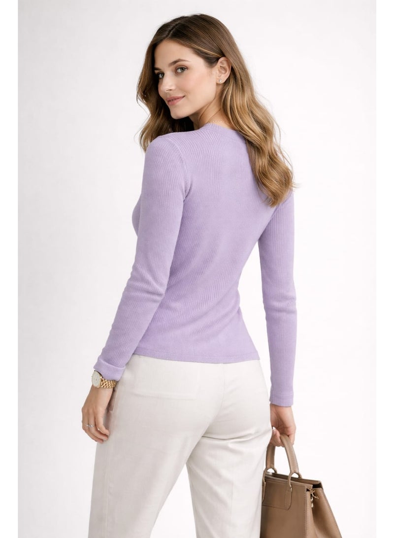 Don't Call Me Jennyfer Women Ribbed Crew Neck Sweater - Image 1