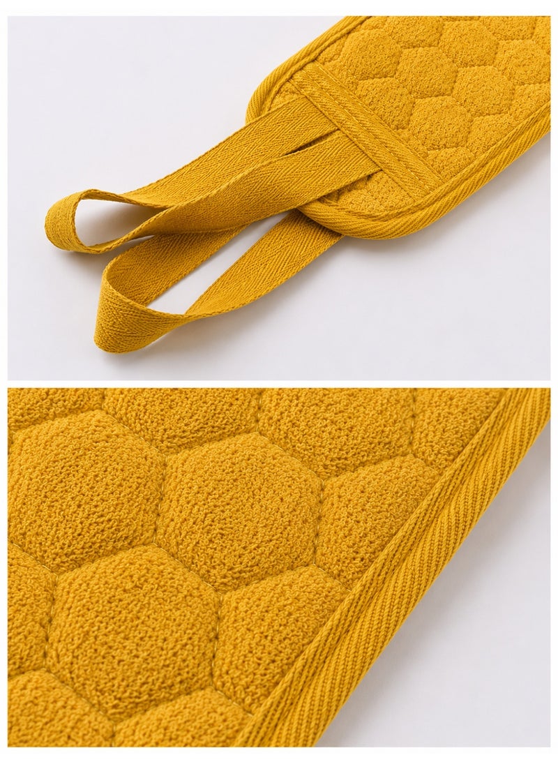 Premium 3-in-1 Bath Accessories Set – Back Scrubber, Exfoliating Glove & Shower Pouf - Image 5