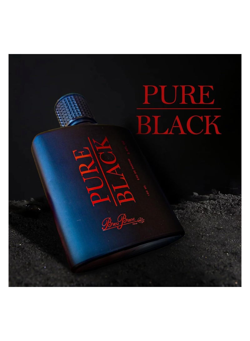 Bleu Blanc Fleur Pure Black For Men EDP 100ml - Image 4