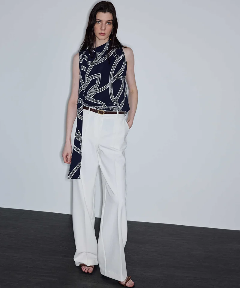 Wide-Leg Trousers