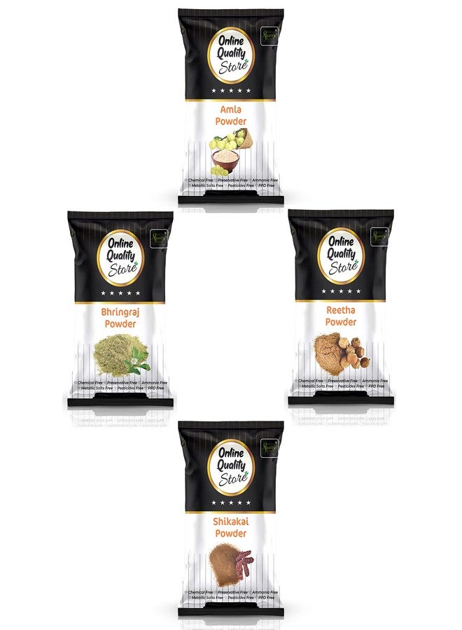 أونلاين كواليتي ستور متجر الجودة على الإنترنت أملا ريثا شيكاكاي مسحوق بهرينجراج | أريثا | ريثا | ريثا | الصابون (سابيندوس موكوروسي) | عنب الثعلب الهندي | شيكاكاي | إكليبتا ألبا | حزمة الشعر لنمو الشعر | البشرة، العناية بالشعر، 400 جرام - Image 1