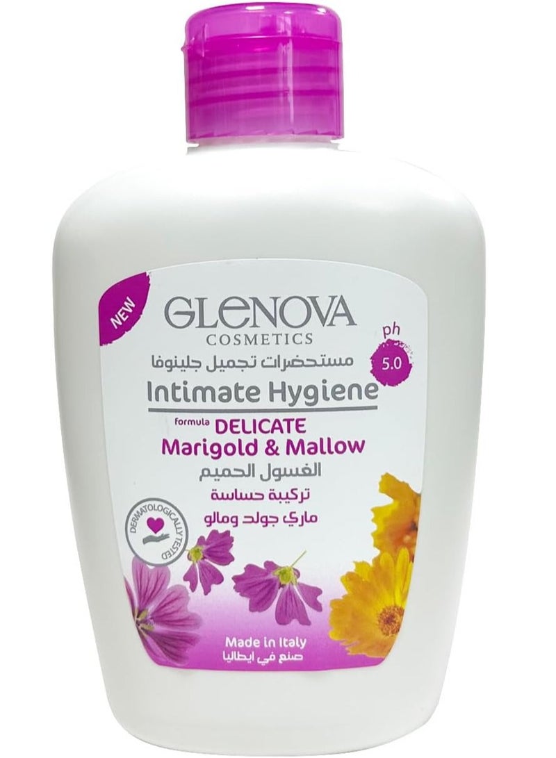 Glenova Marigold And Mallow Antibacterial Intimate Wash 300 ML - Image 1