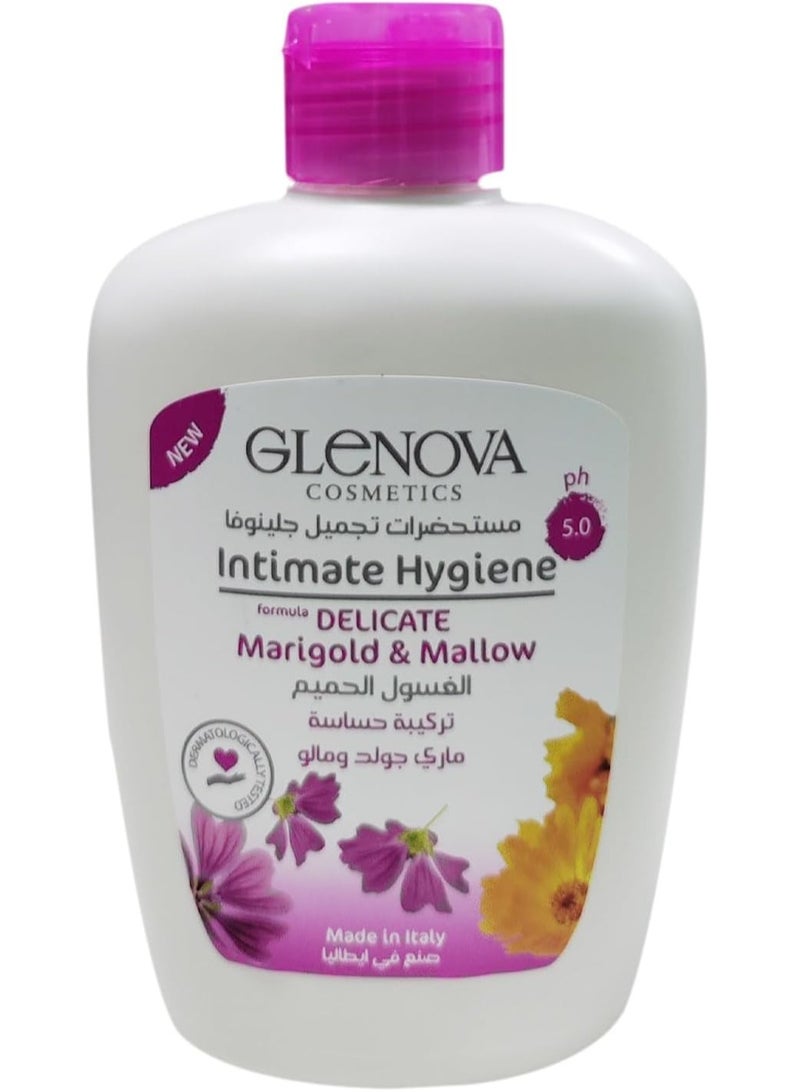 Glenova Marigold And Mallow Antibacterial Intimate Wash 300 ML - Image 3