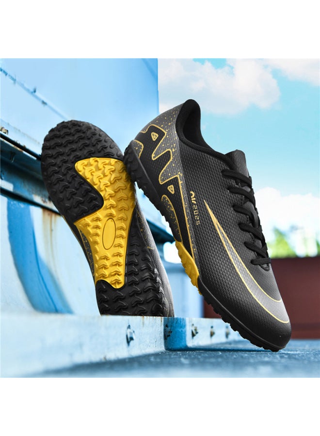 Hot New Assassin New Sneakers Boys Students Mid-range Cushioning Sports Ag Spikes Tf Broken Nails Football Shoes