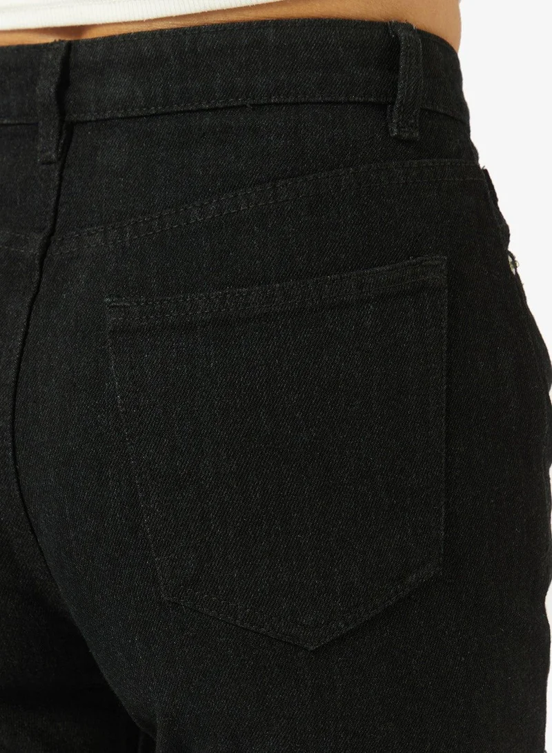 Ginger  Distressed High Rise Boyfriend Jeans for Women | Best Price UAE