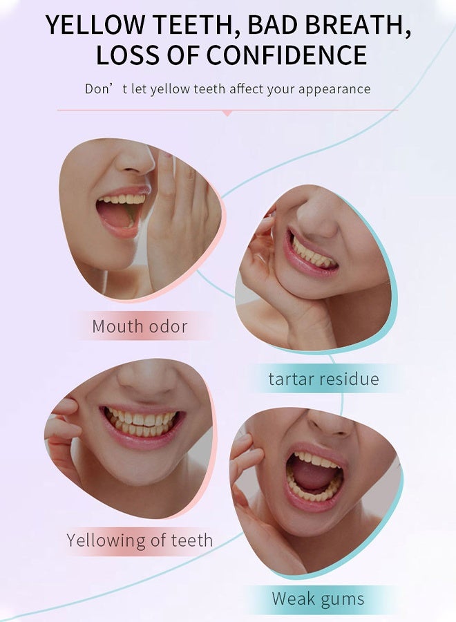 HUNMUI Nicotinamide Dazzle White Toothpaste, Whitening Toothpaste with Niacinamide, Thoroughly Removes Stains, Repairs and Protects Teeth, Protects Enamel and Relieves Sensitivity 100g - Image 5