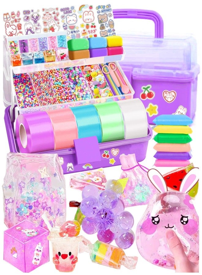 ZiZa Nano Tape Bubble Kit for Kids, Nano Tape Squishy Maker Making Kit, Arts and Crafts Toys, Birthday Toys Gifts for 4 5 6 7 8 9 10 11 12 Year Old Girls Girl, Kids Toys for Girls 4-6 6-8 7-8 8-10 10-12 - Image 1