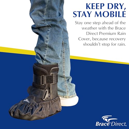Brace Direct Rain Cover for Walking & Recovery Boots – Waterproof Non-Slip Fracture & Medical Boot Protector by Brace Direct, Medium (Fits XS–M Boots; Men’s 4.5–10.5 / Women’s 6–11.5) - Image 2