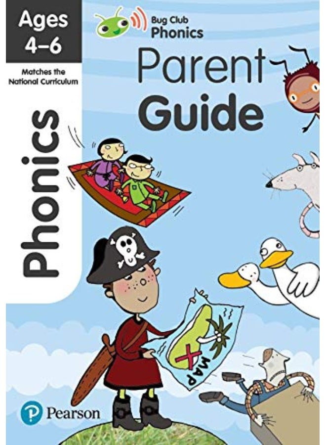 Bug Club Phonics Learn at Home Pack 3, Phonics Sets 7-9 for ages 4-5 (Six stories + Parent Guide + Activity Book) - Image 3
