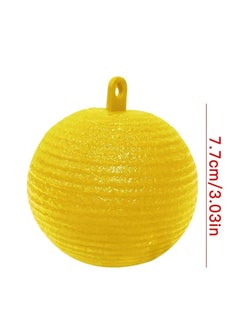 OASIS-TH Fly Traps Sticky Traps 4 PCS Gnat Traps Flying Insects Traps Ball for Indoor Outdoor House Kitchen Plants Trees Fruit Fly Traps Sticky Traps  - Image 5