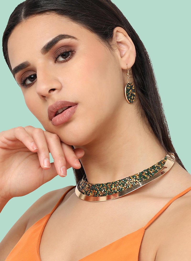 SOHI Party Artificial Jewellery Set - Image 3