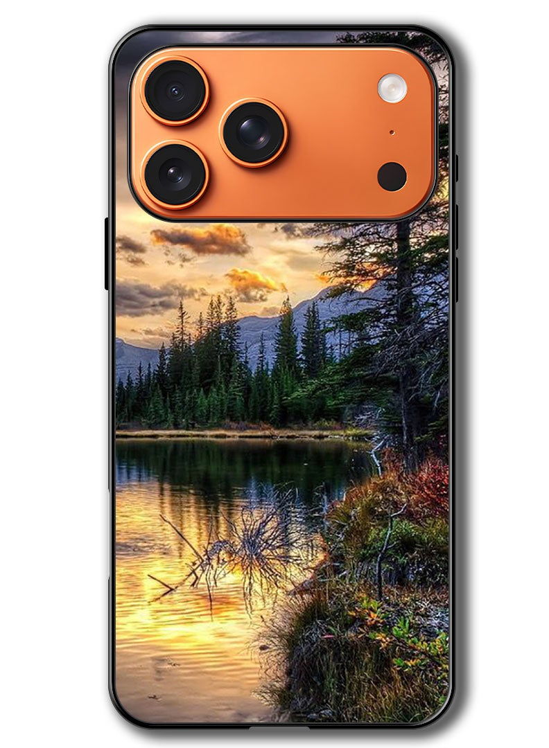 Theodor Case Compatible with Apple iPhone 17 Pro 6.3 Inch Protection Shockproof Bumper Cover Nature - Image 1