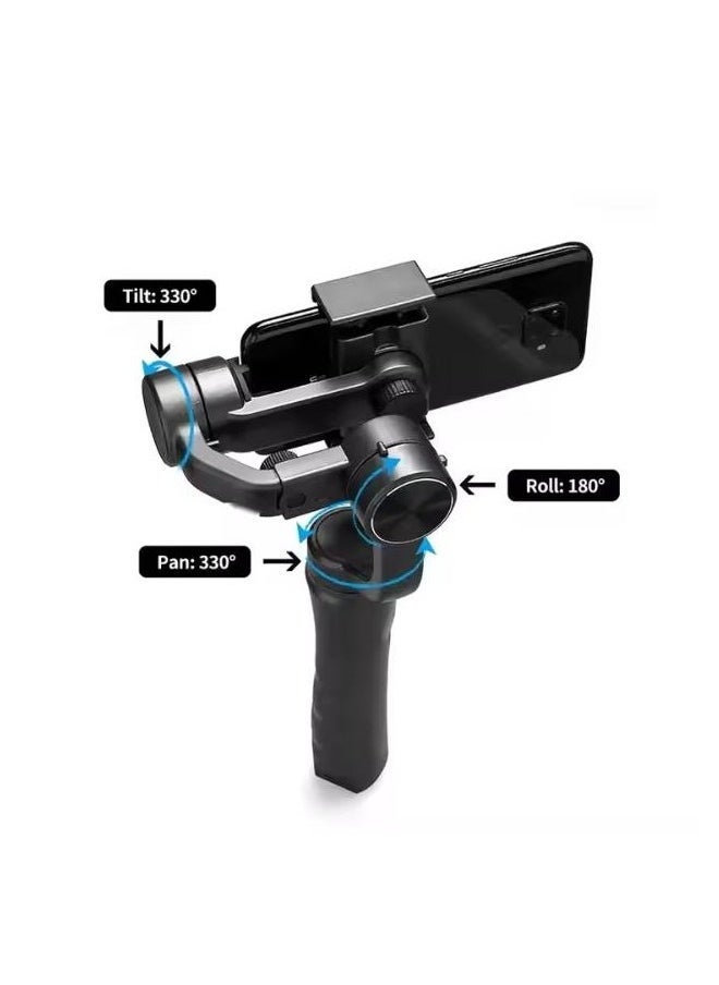 A ZONE 3 Axis Handheld Smart Phone Holder Action Camera Video Gimbal Stabilizer Indoor Outdoor Perfect For Vlogger And Content Creator  - Image 2