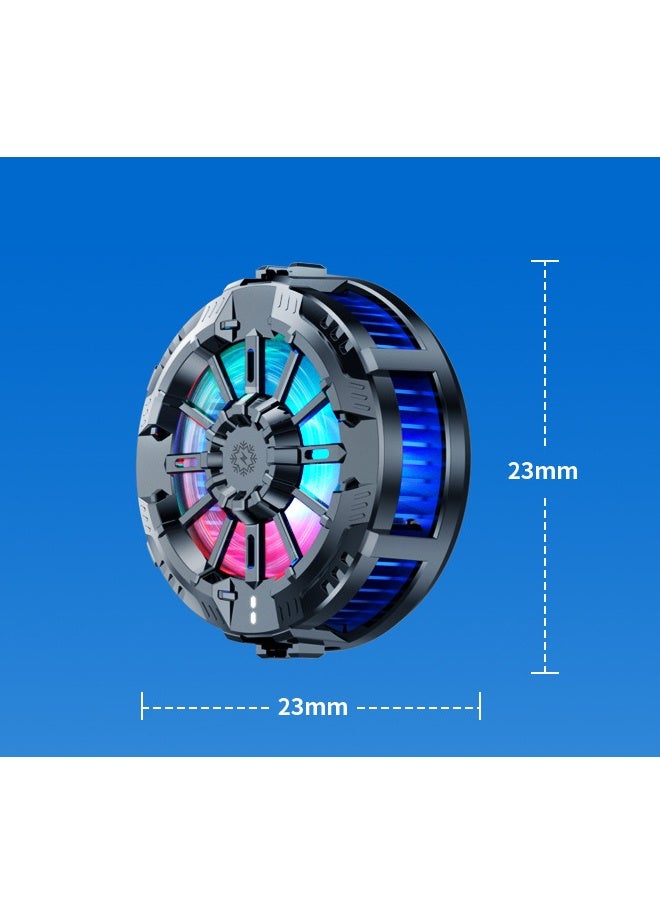 Magnetic Mobile Phone Cooler – Semiconductor Cooling Fan with LCD Display, 3 Modes, for iPhone 12–16, iPad & Android – Instant Gaming Radiator - Image 2
