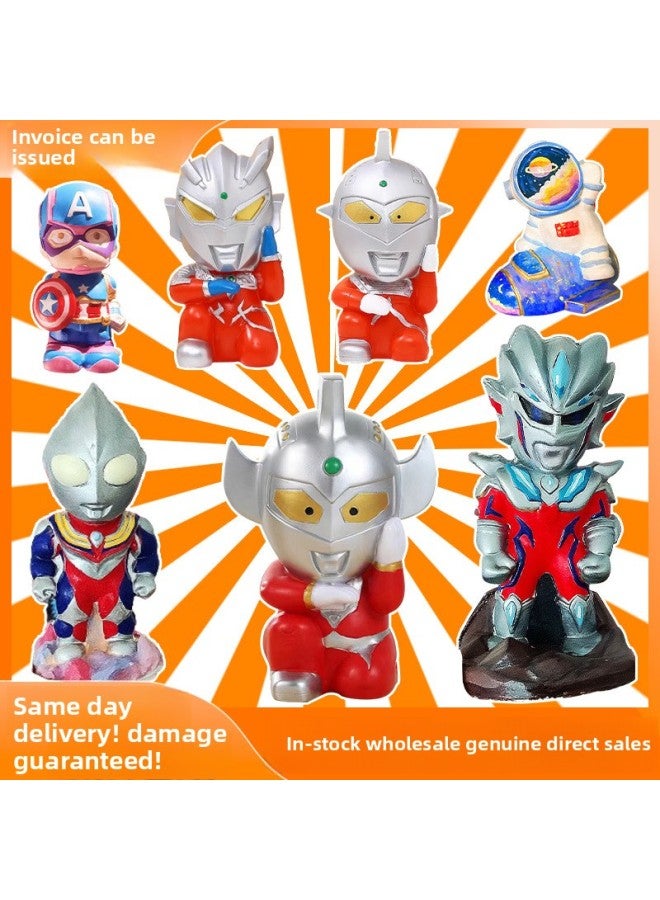 Tyro Altman Gypsum Doll Diy Painted Kindergarten Stall Sailor Graffiti Toys Gypsum Doll Wholesale-Color:Net Red [True Gypsum] Hat Doraemon-Send Colored Suit