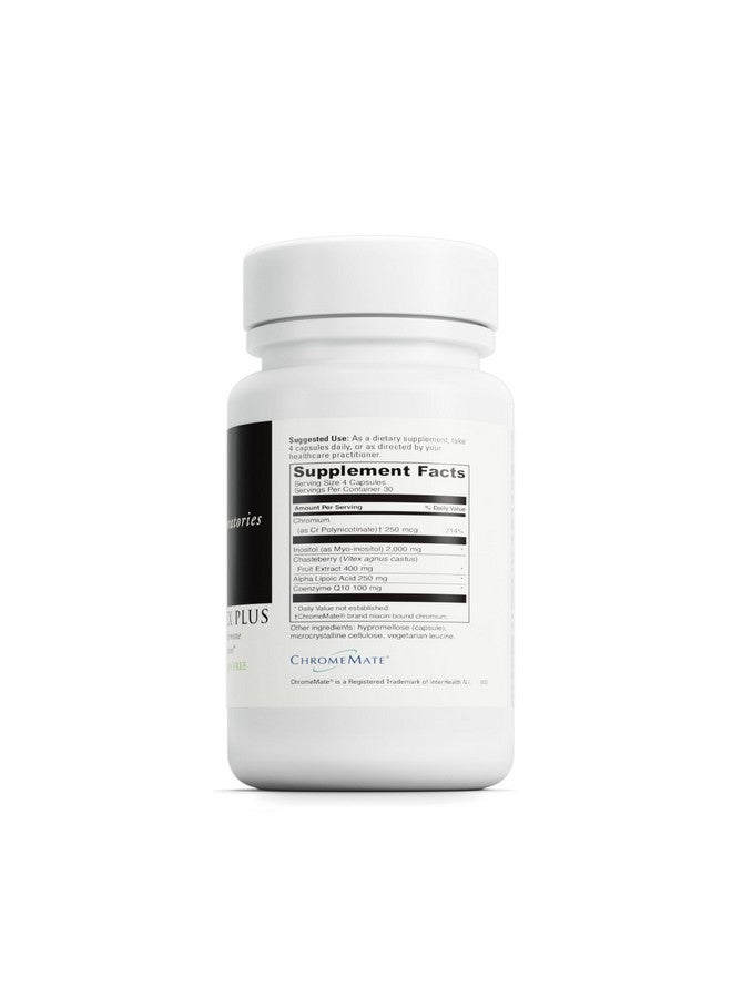 Davinci مختبرات دافنشي - إينوزيتول + فيتكس بلس - مكمل غذائي لدعم توازن الهرمونات ووظيفة المبيض الصحية - نباتي، خالي من الغلوتين، خالي من الصويا - 120 كبسولة - Image 2