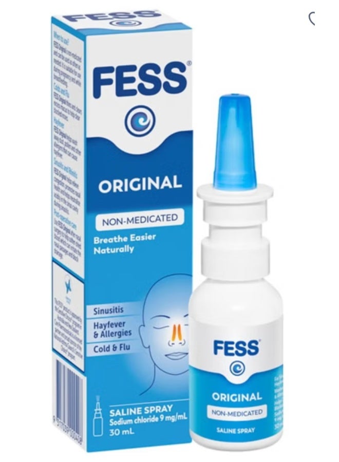 Fess Saline Nasal Spray 30Ml