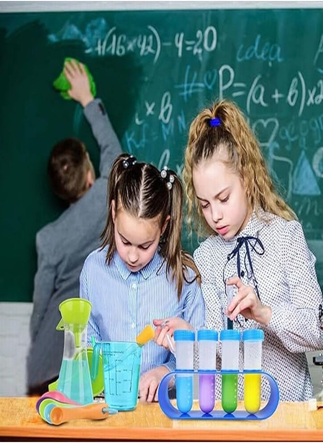 Tiokkss - Scientist Costume for Kids Experiment Kit with Lab Coat Role Play Toys Gift for Boys Girls Kids Age 3-11 Birthday Party - Image 1