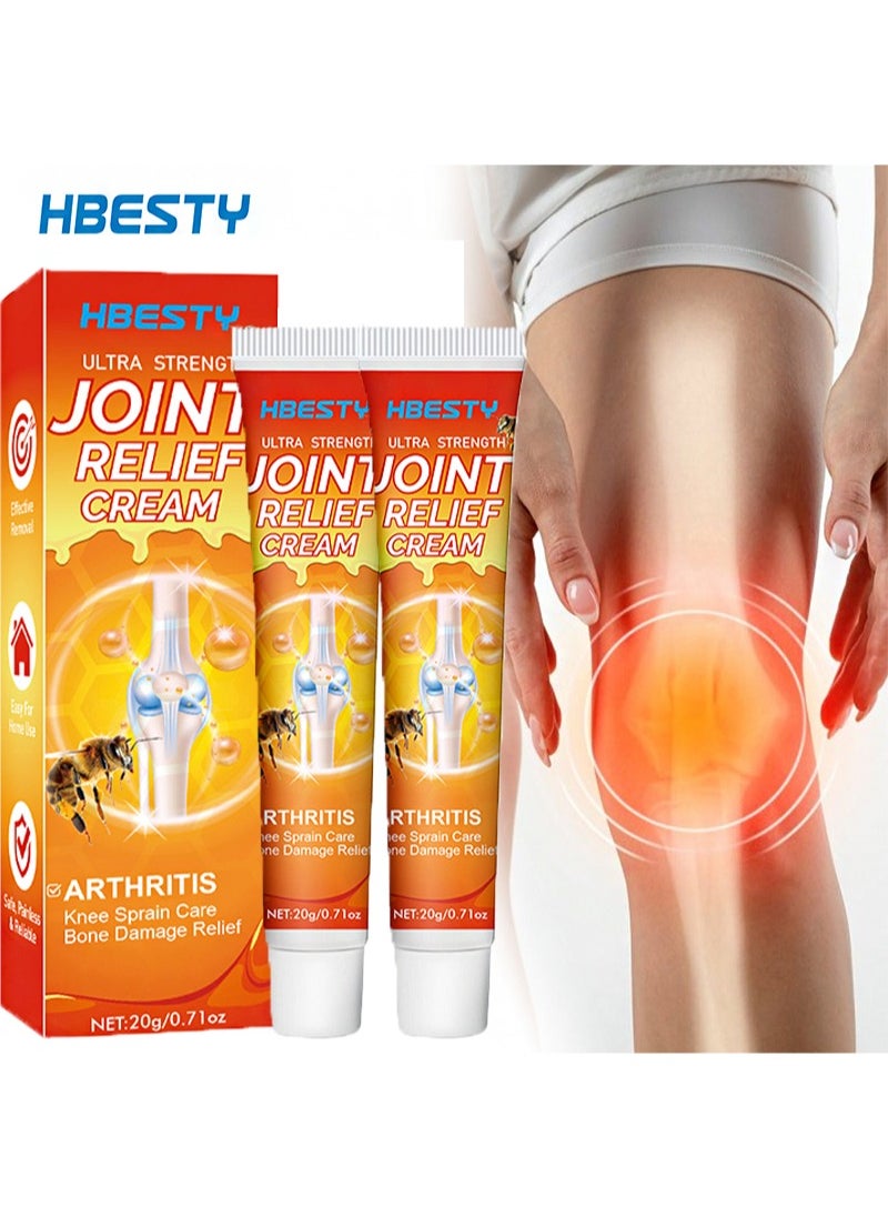 2 Pieces Of Joint Relief Cream，Repair Damaged Tendons, Relieve Muscle And Joint Pain