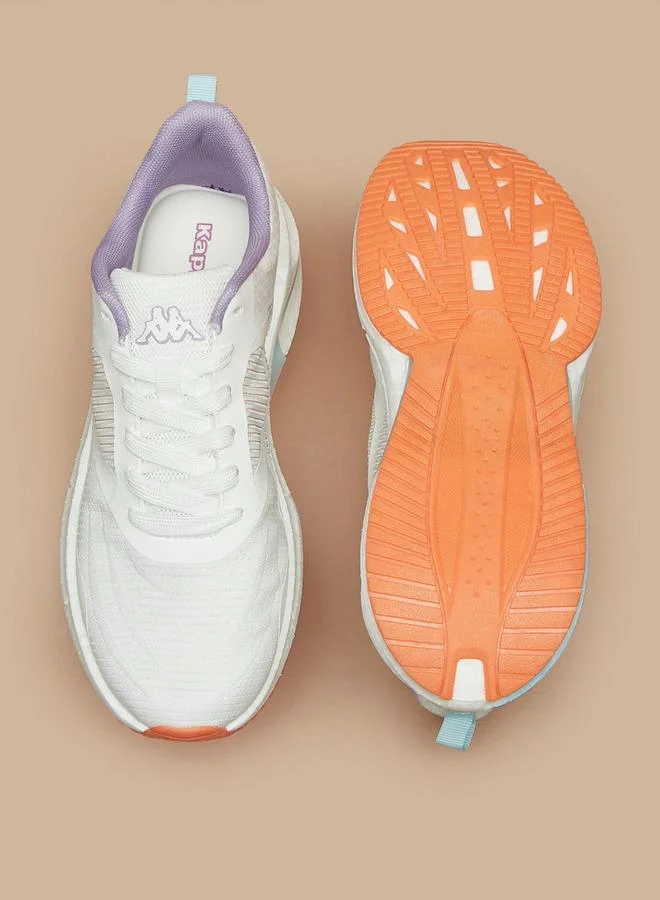 Kappa Women'S Textured Lightweight Sports Shoes With Lace-Up Closure