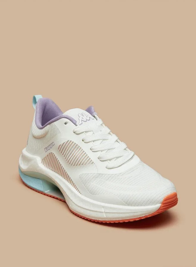 Kappa Women'S Textured Lightweight Sports Shoes With Lace-Up Closure